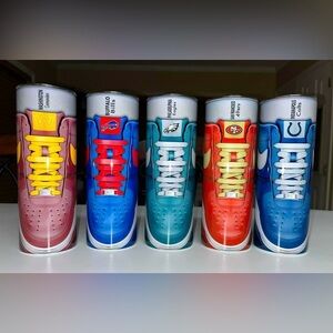 NFL College NBA MLB Sneaker Sports Team 20 Ounce Skinny Straight Tumbler